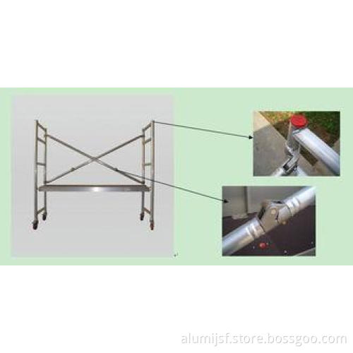 OEM Light Weight Foldable Aluminum Scaffolding Professional